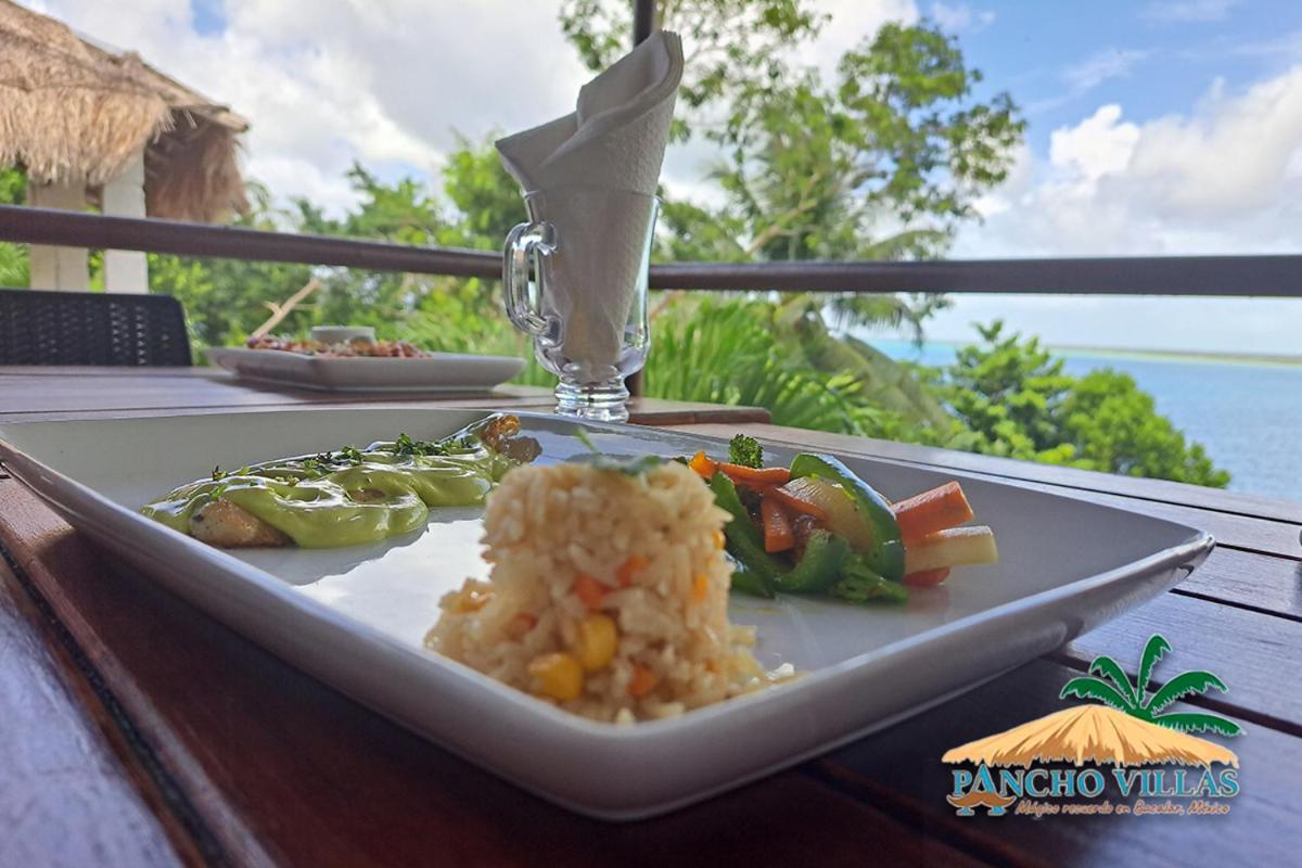 Hotel Pancho Villas Bacalar - Kayyaks Gratis Eksteriør billede