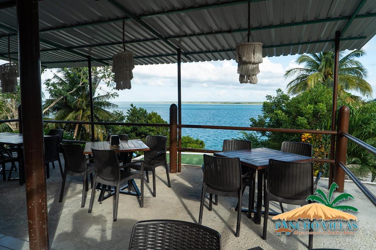 Hotel Pancho Villas Bacalar - Kayyaks Gratis Eksteriør billede