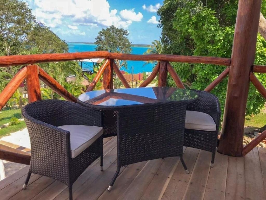 Hotel Pancho Villas Bacalar - Kayyaks Gratis Eksteriør billede