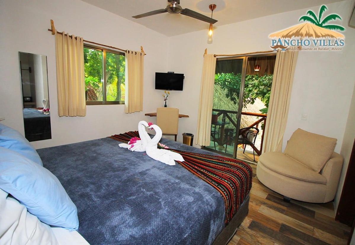 Hotel Pancho Villas Bacalar - Kayyaks Gratis Eksteriør billede